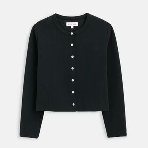 Alex Mill black coco cardigan Medium sweater jacket WORN ONCE